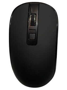 VicTsing Wireless Mouse PC230A-1 USB Receiver Included Tested Working Black